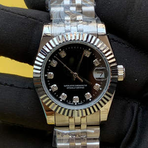 BOJ Plain R.O.L.E.X.60 36mm Diamond On Dial Stainless Steel <b>Mechanical</b> Automatic Analog Wrist <b>Watch</b> For Women Price Hot Sale - Product Image 1