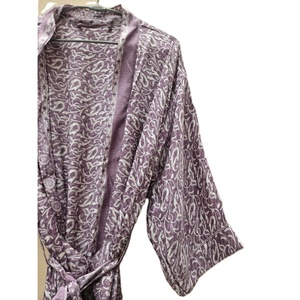 Kimono de seda al por mayor y de fabricación a precio bajo, ropa de vestir con diferentes estampados y colores, kimono surtido Sexy de Sari de seda vintage - Product Image 3