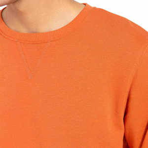 Sweat-shirts pour hommes tendance, service OEM personnalisé, vente en gros, motif uni, polyester/coton pour l'hiver - Product Image 2