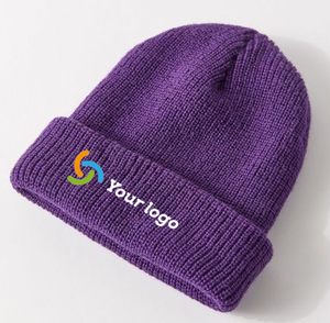 Bonnet unisexe en tricot souple avec tissu côtelé extensible, léger et chaud pour l'hiver, idéal pour un usage quotidien en extérieur - Product Image 4