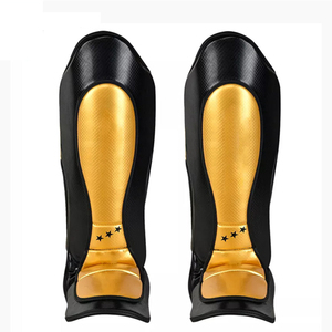 Wholesale Own Factory Made Karate Shin <b>Pad</b> / Mma Shin Guards Removable Instep Guards Protective <b>Pads</b> - Product Image 2