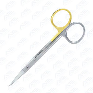Tijeras Quirúrgicas Dentales de Carburo de Tungsteno para Cirugía Oral, 16 cm / 6.5 pulgadas, Curvas y Rectas, con Punta TC - Product Image 6