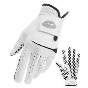Guantes de Golf de Cuero PU con Logotipo Personalizado para Distribución al por Mayor, Guantes de Golf con Dorso de Malla para Mayor Ligereza y Transpirabilidad - Product Image 3
