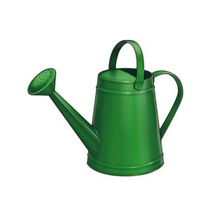 Arrosoir en métal finition antique, objet décoratif de jardin pour arroser les plantes et les fleurs, bec long, design classique - Product Image 5