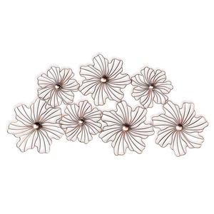Arte de Pared Metálico 3D de Lujo, Hecho a Mano, con Diseño Floral, para Guirnaldas y Coronas Navideñas - Product Image 6