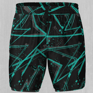 Pantalones Cortos Sublimados para Hombre, Diseño Más Reciente 2025, Venta Caliente, Logotipo Personalizado, Ropa Deportiva Exterior - Product Image 4