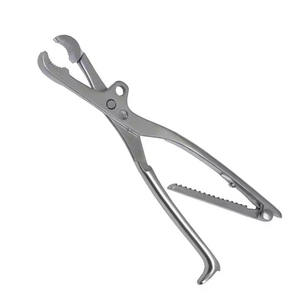 Pinza de sujeción de huesos Lambotte recta con trinquete, certificada CE ISO12853, con garantía de un año, de Grip Surgical - Product Image 2