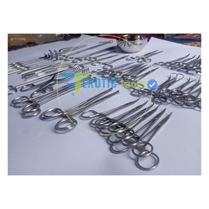Juego de Instrumentos Quirúrgicos de Alta Demanda al por Mayor, 47 Piezas, Cirugía General Básica, Uso Manual en Hospitales, Acero Inoxidable de Alta Precisión - Product Image 1