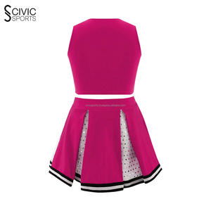 Customized Sublimation Youth Cheerleading Uniforms OEM <b>Sexy</b> Custom Cheerleader <b>Outfit</b> Latin <b>Women</b> Dress - Product Image 6