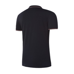 เสื้อเชิ้ตแขนสั้นผู้ชาย สีเขียว ผ้าปิเก้ ทรงปกติ แต่งขอบตัดกัน สไตล์ลำลอง ผ้าฝ้าย 100% ระบายอากาศได้ดี ดีไซน์โอเวอร์ไซส์ - Product Image 4