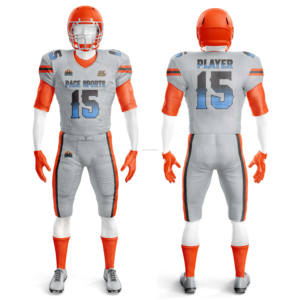 Uniformes de football américain d'été personnalisés, manches courtes, respirants, grande taille, noms de joueurs, noms d'équipes, numéros, étiquettes personnalisés - Product Image 4