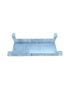 Plaque d'acier sur mesure avec revêtement en poudre argentée, dessins STEP, fabriquée au Vietnam pour l'assemblage modulaire de renforts mécaniques - Product Image 3