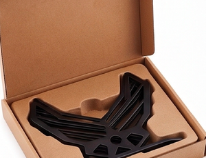 Porte-serviettes en métal couleur marron avec un design unique en forme de papillon pour la vaisselle de mariage, l'usage domestique et la cuisine - Product Image 6