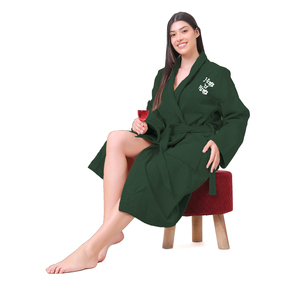 Peignoirs pour adultes 100% coton, séchage rapide, marque personnalisée, écologiques, super absorbants, fabriqués en Inde à bas prix. - Product Image 6