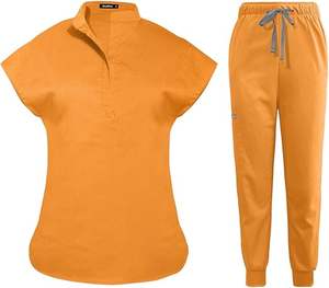 ชุดยูนิฟอร์มพยาบาลสำหรับผู้หญิงไซส์ใหญ่ ชุดทำงานโรงพยาบาล เนื้อผ้านุ่ม ระบายอากาศได้ดี ยืดหยุ่น เหมาะสำหรับพยาบาล คลินิก แพทย์ และบุคลากรทางการแพทย์ - Product Image 1