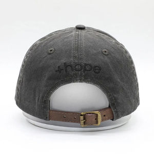 Gorra de Béisbol Negra Personalizada con Logotipo Bordado de Alta Calidad 2026, Gorra Deportiva Profesional de Moda Hip-hop, Gorra de Papá - Product Image 4