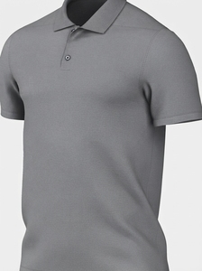 Polo en tissu doux pour homme, tenue élégante pour tous les jours, col classique, coupe régulière, polo élégant - Product Image 1