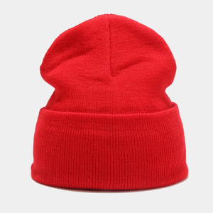 Cable Knit Classic <b>Beanie</b> Cap Autumn Winter Woolen Knitted <b>Wool</b> Warm Men Women - Product Image 6