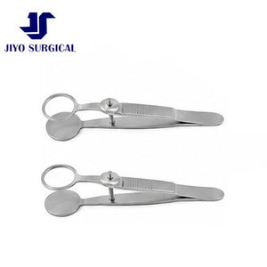 Pince ophtalmique Desmarres pour chalazion en acier inoxydable avec vis de blocage, instrument de précision pour chirurgie des paupières - Product Image 1