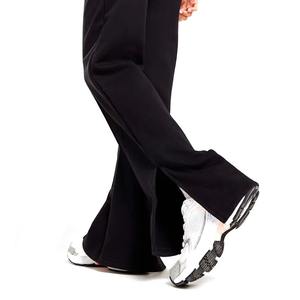 ชุดเซ็ตเสื้อครอปและกางเกงขายาวผ้าฝ้าย 100% สไตล์สตรีทแวร์สำหรับผู้หญิง  แบบมีฮู้ด  สำหรับฤดูหนาว สีพื้น - Product Image 5