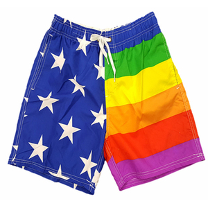 Hot Selling <b>Men's</b> Casual 100% Cotton Quick Dry Lightweight Board Shorts Swim <b>Trunks</b> for Boys Summer Beach - Product Image 6