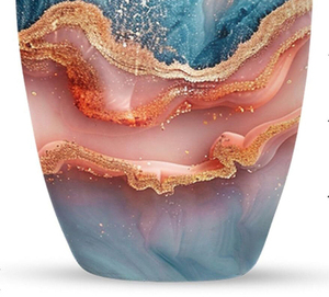 Urna Funeraria para Adultos, Diseño Moderno Americano, Hecha a Mano, Hermosa Urna Conmemorativa para Entierro - Product Image 6