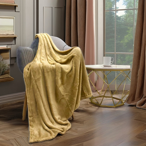 Couverture en polaire d'été solide matelassée personnalisée en microfibre-Jeté de climatisation - Product Image 5