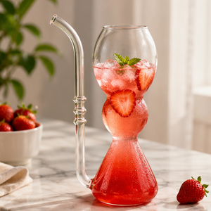 Verres à cocktail transparents en borosilicate faits à la main de 750 ml, sans plomb, coupe Martini, verres à Margarita, verrerie de bar réutilisable en gros - Product Image 5