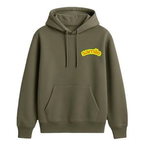 เสื้อฮู้ดขนแกะผ้าฝ้าย100% สำหรับผู้ชายเสื้อฮู้ดและเสื้อกันหนาวมีโลโก้ตามสั่ง - Product Image 4