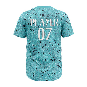 เสื้อเบสบอลแบบกำหนดเอง เสื้อแข่งแขนสั้น ระบายอากาศได้ดี ชุดกีฬา ผลิตเสื้อผ้าทีมแบบขายส่ง - Product Image 6