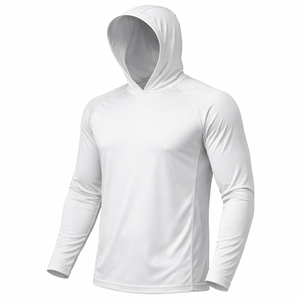 Camisetas de Pesca Personalizadas al por Mayor con Capucha para Protección Solar - Opciones OEM de Proveedor Directo del Fabricante - Product Image 3