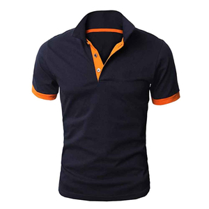Polo en coton pour homme, tissu respirant et doux, col côtelé, vêtement décontracté de qualité supérieure pour tous les jours - Product Image 2