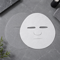 Y180 25GSM Lámina Seca de Spunlace de Punto Cristalino Termosensible que Cambia de Color para Sustrato de Mascarillas Faciales, para Relleno de Marca OEM