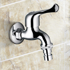 <span class=keywords><strong>Robinet</strong></span> de machine à laver à <span class=keywords><strong>double</strong></span> usage - pour le raccordement de la machine à laver et du tuyau d'arrosage - Product Image 2