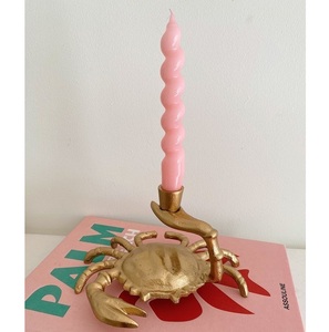 Juego de Portavelas de Lujo con Forma de Concha de Metal Dorado, Candelabro Decorativo, Centro de Mesa de Estilo Costero, Decoración Moderna para el Hogar - Product Image 3