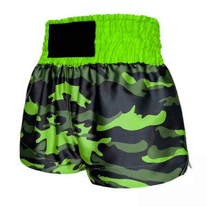 <b>Men</b> Muay Thai Boxing MMA <b>Shorts</b> <b>Camo</b> Quick Dry Light Weight Breathable Custom Logo Martial Arts Training Wear - Product Image 1