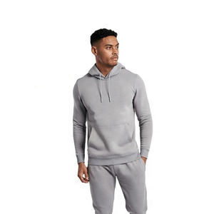 Sweat-shirts à capuche en molleton bleu foncé, fournisseur pour commandes en gros, sweats à capuche vierges pour impression, sweats à capuche pull-over en gros - Product Image 5