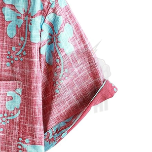 Chemises hawaïennes pour hommes à poche avant, décontractées, à fleurs, à manches courtes, boutonnées, chemises de plage tropicales, chemises d'été pour hommes - Product Image 3