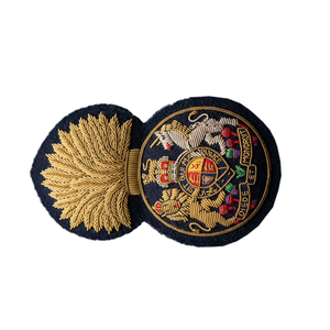 Écusson brodé sur mesure pour club, badge en tissu à coudre, design circulaire de luxe pour vêtement, broderie personnalisée - Product Image 5