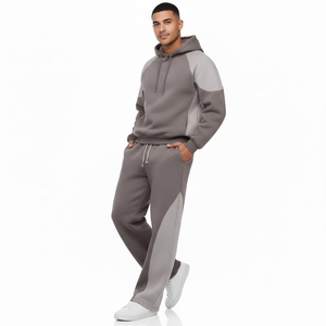 Survêtement tendance surdimensionné personnalisé en tissu 100% coton pour le sport ou les occasions décontractées, design entièrement personnalisé, unisexe - Product Image 5