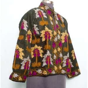 Chaqueta de invierno bordada a mano, la más vendida, para mujer, acolchada, ecológica, resistente al viento, 100% algodón, talla única - Product Image 4