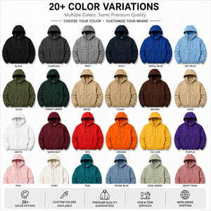 Sweat à capuche zippé intégral premium pour homme 2025/2026 – Coton/Polyester uni, doux, chaud, élégant, léger, séchage rapide, tissu respirant pour l'hiver - Product Image 4