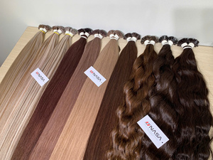 Extensions de cheveux vierges en kératine NASA HAIR VIETNAM, 100% cheveux vietnamiens, qualité supérieure, couleur personnalisable, prix d'usine, cheveux raides - Product Image 6