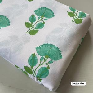 Tissu en coton imprimé de qualité supérieure, léger, écologique, pur et naturel pour robes – Achetez en gros directement auprès d'un fournisseur indien - Product Image 1