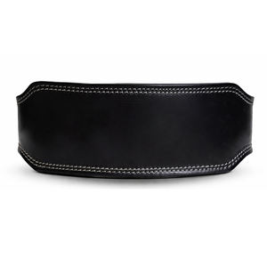 Ceinture de musculation robuste et antidérapante avec rembourrage pour le soutien lombaire, en cuir de vachette véritable, pour l'entraînement et l'haltérophilie - Product Image 2