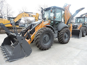 Factory Price Case Backhoe Loader Hydraulic Backhoe <b>Machine</b> for Road Construction Farming and Trenching with Strong Power System - Product Image 3