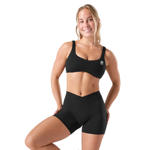 Sujetador deportivo sin costuras con tirantes para mujer, soporte medio, para yoga, fitness, gimnasio, entrenamiento, ropa deportiva elástica, OEM - Product Image 5