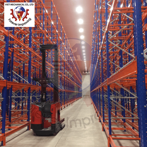 Étagère double conçue pour augmenter la capacité de stockage avec une configuration stable à double rangée pour les entrepôts ayant besoin d'un espace efficace - Product Image 1