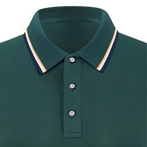 Polo homme décontracté, design simple, léger, facile à laver, couleur durable, aspect élégant, qualité supérieure, Solid Trader. - Product Image 4