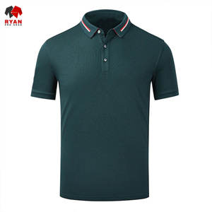 Camisetas Polo Personalizadas Antiarrugas con Impresión Digital para Hombre, con Logotipo Personalizado, Manga Corta, Diseño Sólido - Product Image 1